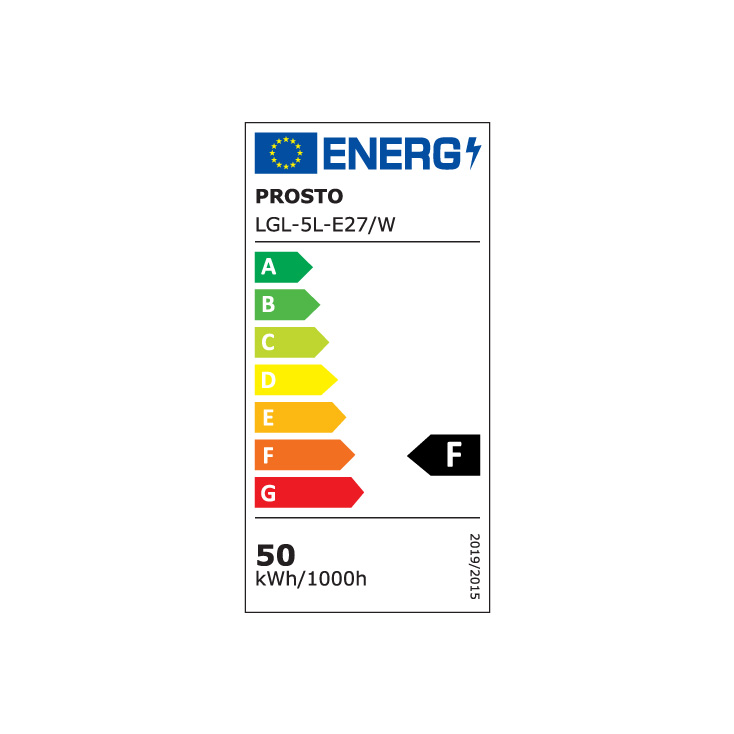 Rasklopljiva LED sijalica E27 50W