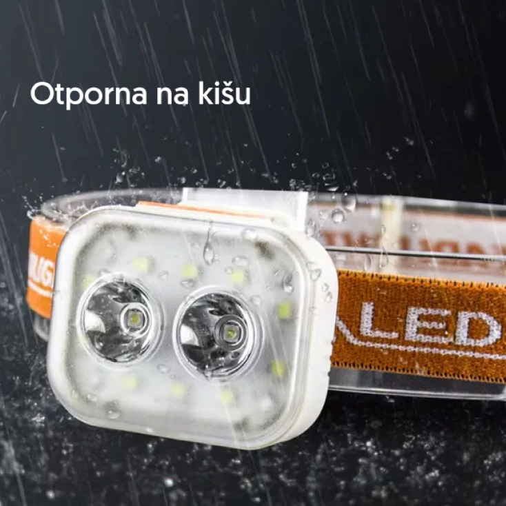 LED naglavna punjiva lampa