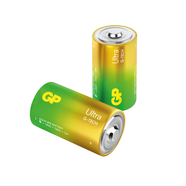 GP alkalne baterije D