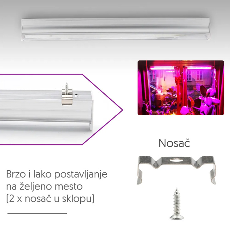 LED strela za biljke 9W 60cm