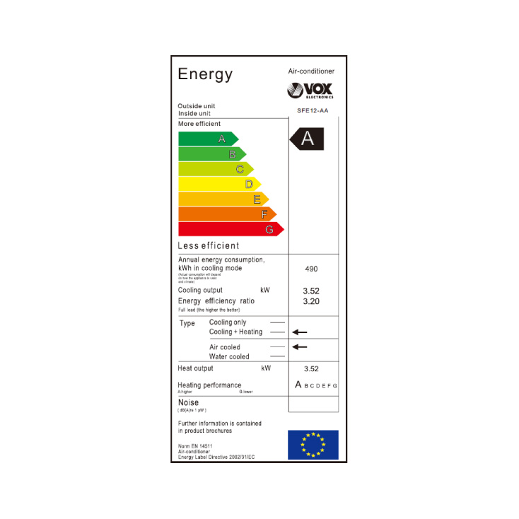 Klima uređaj VOX SFE12-AA