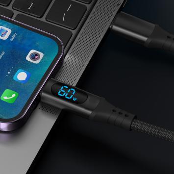 USB 3.0 kabel, USB A- USB C, 1m