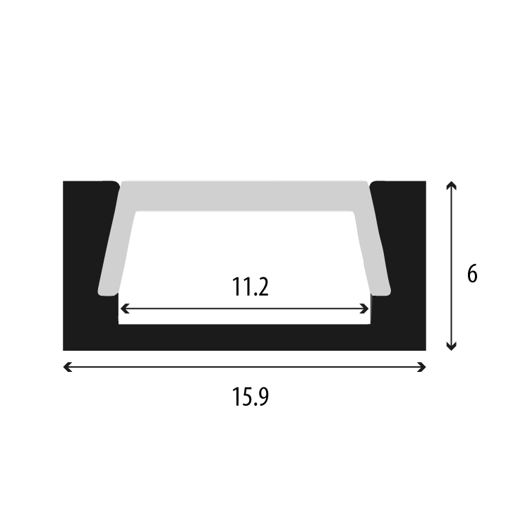 Aluminijumski profil za LED trake