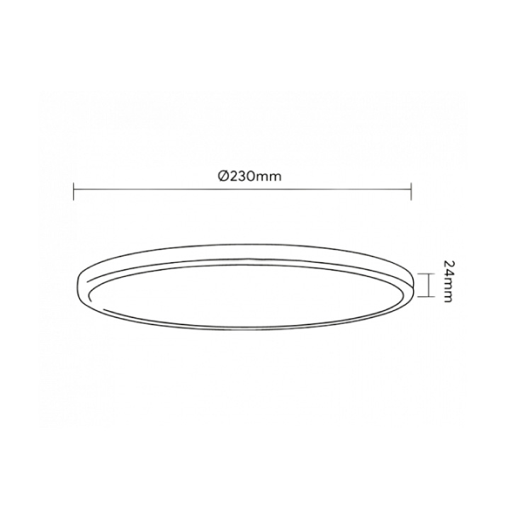 LED plafonjera 18W CCT