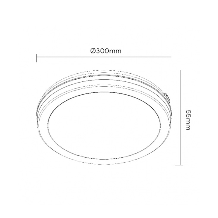 LED plafonjera 24W CCT