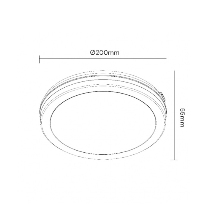 LED plafonjera 15W CCT