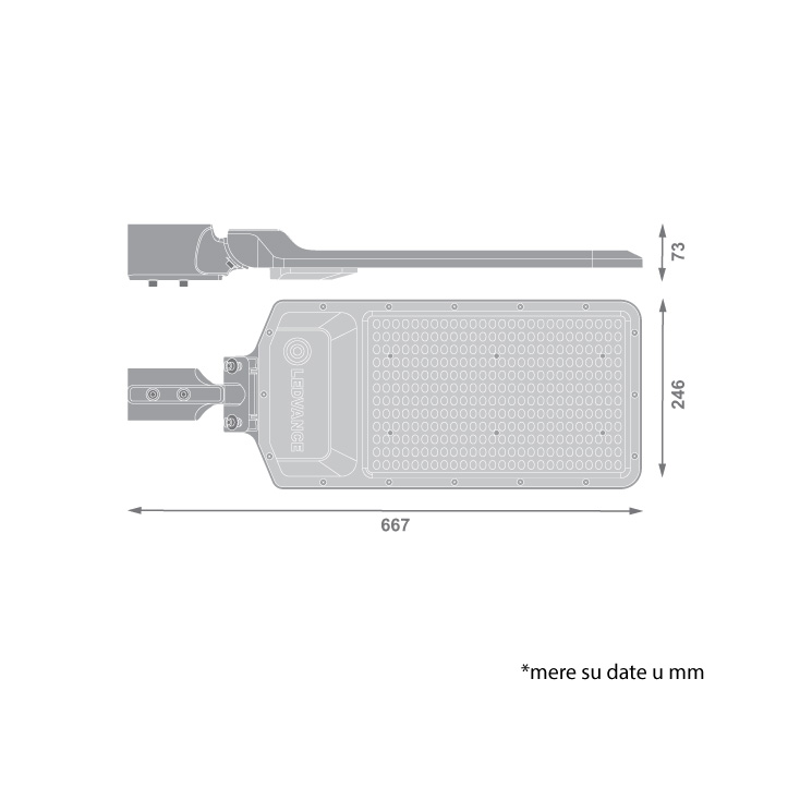 LEDVANCE LED reflektor 200W dnevno svetlo