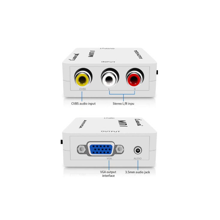 RCA na VGA adapter