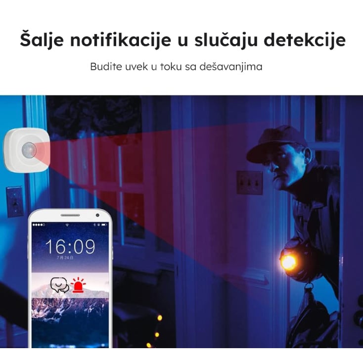Wi-Fi smart senzor pokreta slika 3