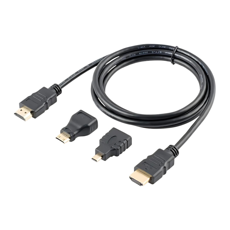 HDMI kabel V1.4 1.5m sa adapterima