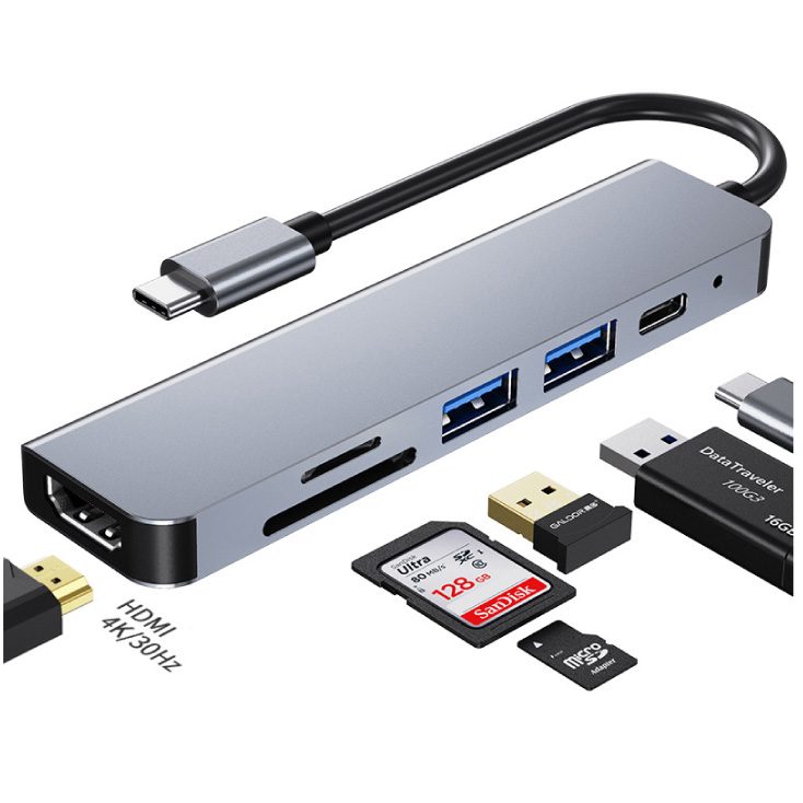 Tip C na HDMI, 2xUSB konvertor