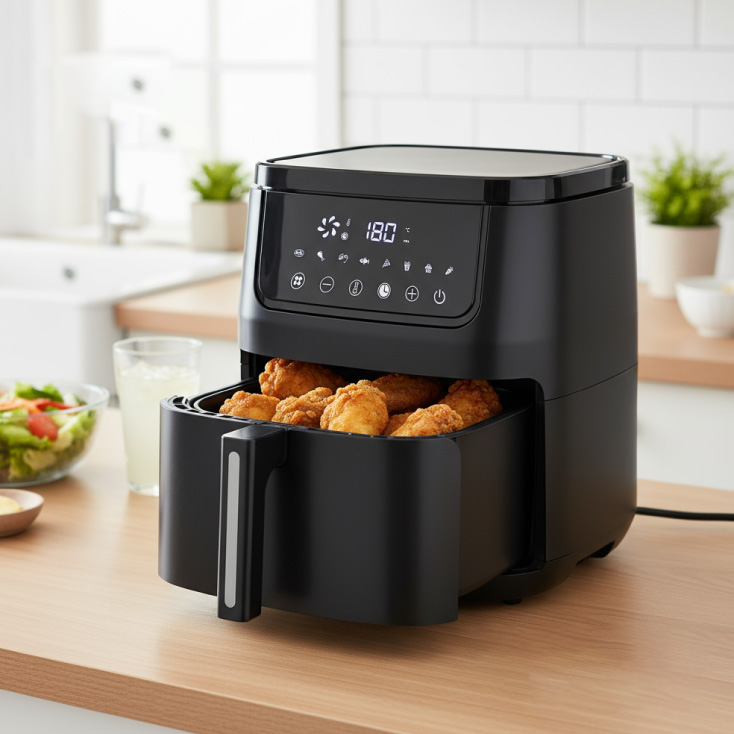 PROSTO friteza na vruć vazduh 6.5l 1600W-Air Fryer slika 1