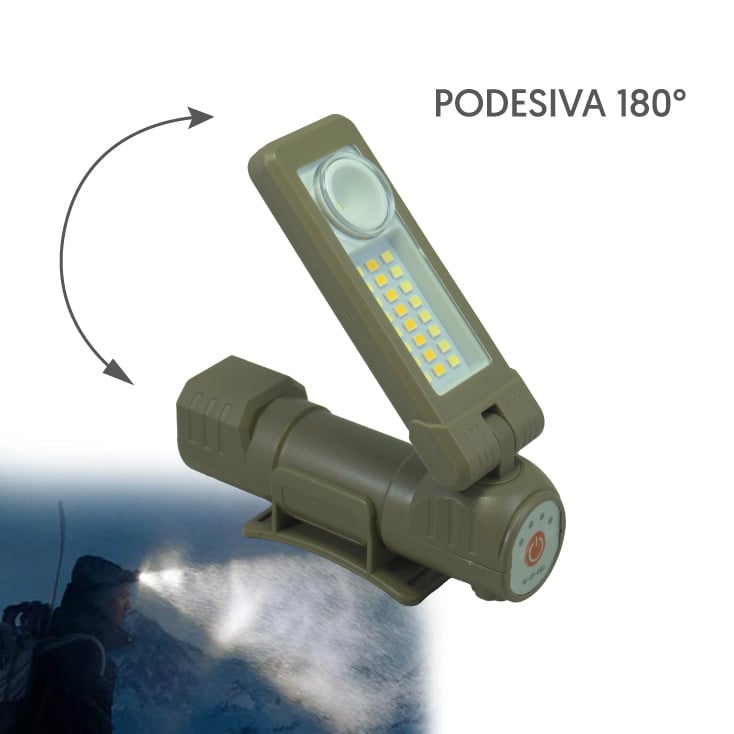 LED naglavna punjiva lampa slika 2