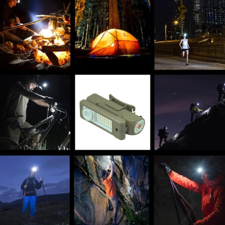 LED naglavna punjiva lampa slika 4