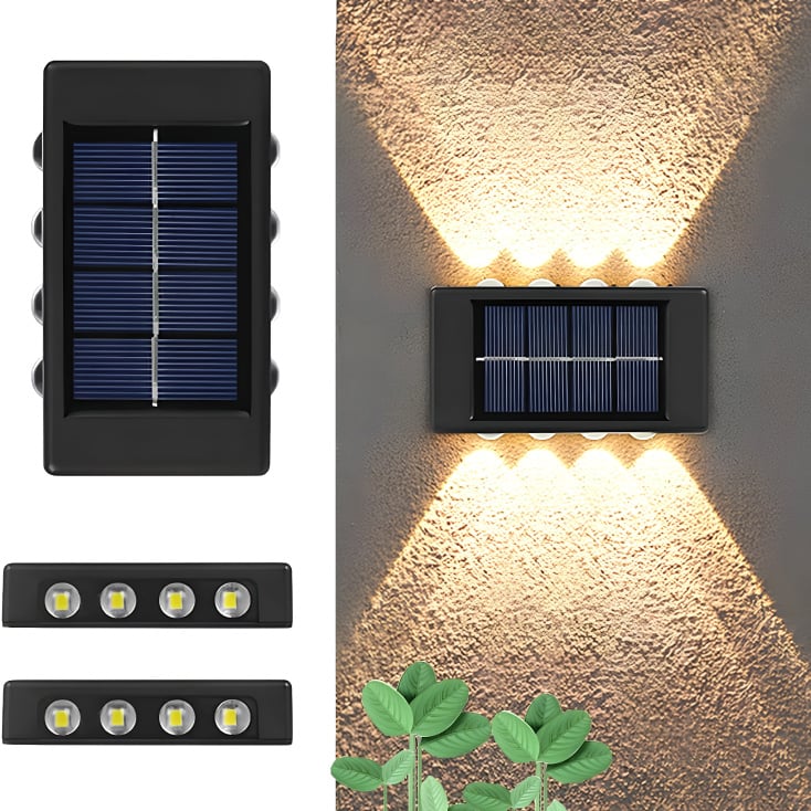 Nazidna solarna lampa - 2 kom. slika 1