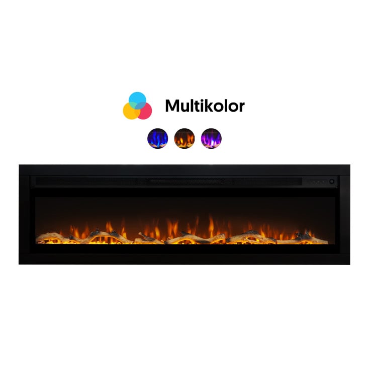 PROSTO električni 50" 2u1 multikolor kamin 2000W slika 1