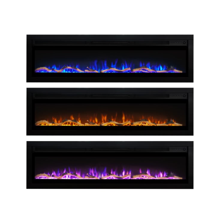 PROSTO električni 50" 2u1 multikolor kamin 2000W slika 2