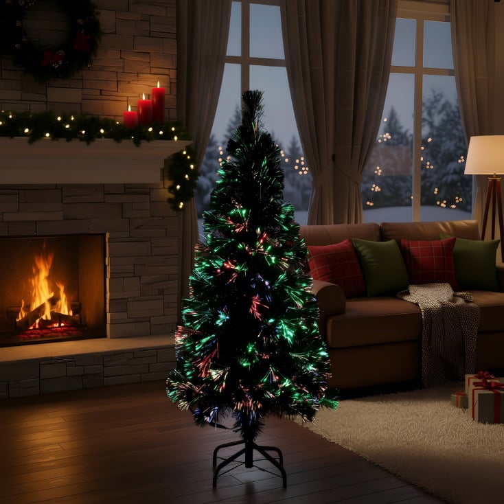 Veštačka jelka 120cm sa osvetljenjem slika 1